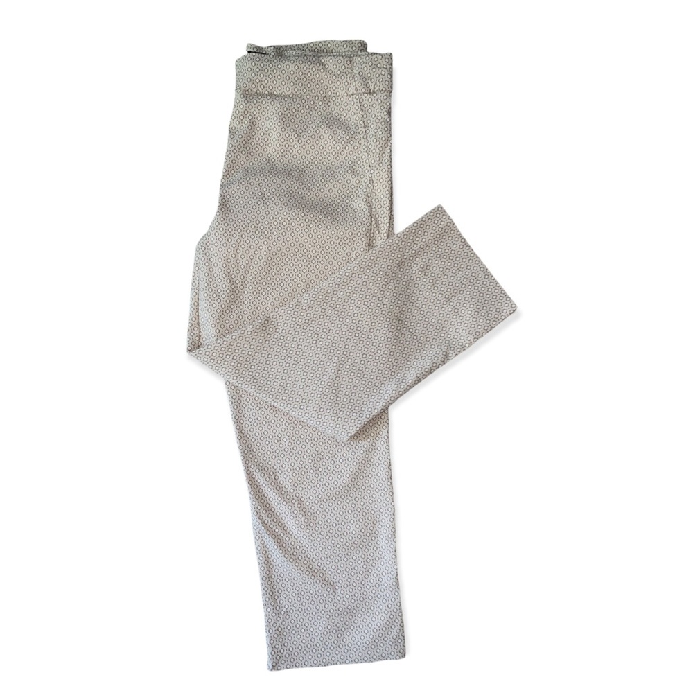 3/4 Dress Pant Crème Pattern
